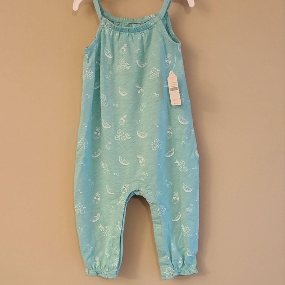 NWT light green sleeveless romper